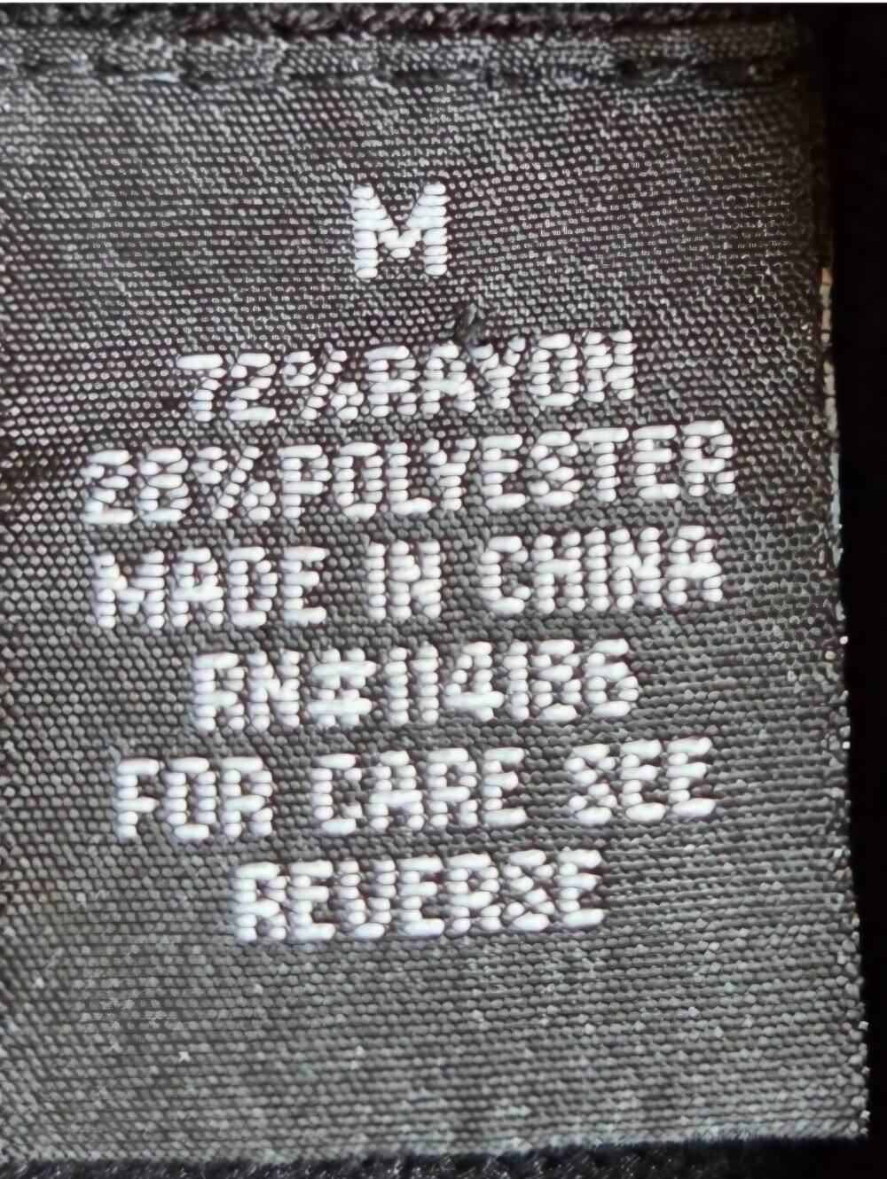 Verve Ami Black Open Front Cardigan Sweater Medium - Picture 10 of 10